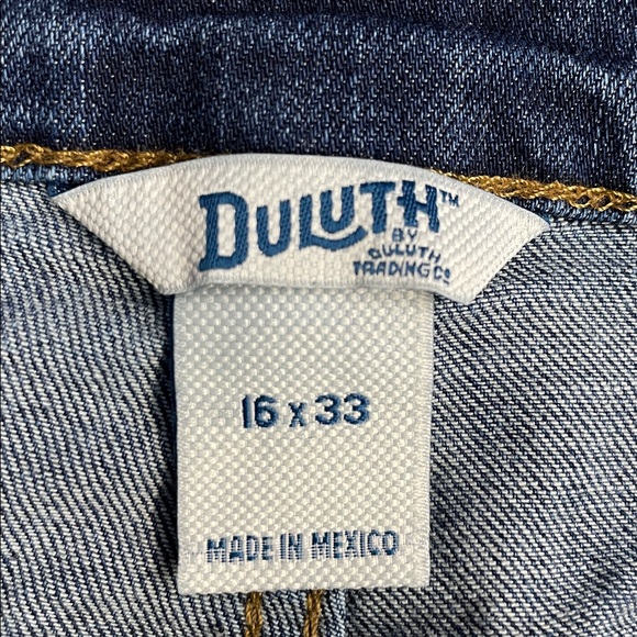 Classic Blue Denim Jeans Duluth Trading - Picture 2 of 3
